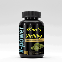 Vente en gros d'usine de pilules de vitalité pour hommes marque privée à base de plantes x-power max energy virilité pour hommes capsules de comprimés d'énergie pour hommes