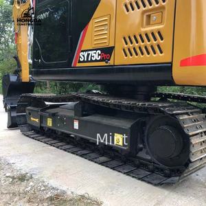 Excavateur Sany SY75 d'occasion à vendre Mini pelleteuse d'occasion avec moteur Isuzu Kawasaki Valve hydraulique durable et bon marché - Product Image 5