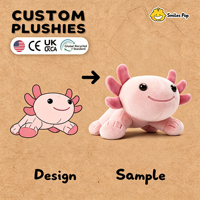 Usine de fabrication de peluches Axolotl personnalisées, coussin en peluche en coton mignon personnalisé, peluche salamandre kawaii, jouet en peluche, cadeau pour garçons et filles