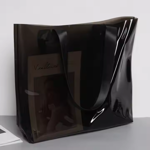 Bolso de plástico transparente PVC personalizable Actividades al aire libre de moda Compras Bolsa de regalo cosmética Opciones de personalización - Product Image 5