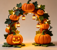 Résine ABS à faible déformation pour impression 3D SLA, modèle de château d'Halloween, grande décoration de scène de bureau