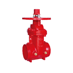 Válvula de Compuerta NRS de Cuña Resiliente de 2-12 Pulgadas para la Industria Contra Incendios - Válvula de Acero Fundido Dúctil con Extremo Ranurado - Product Image 1