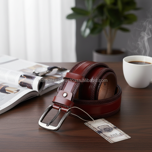 Cinturón de Moda Masculino Personalizado Milano Exclusive AC0314 de 3.5 cm, 100-130 cm, Bandolera - Product Image 3