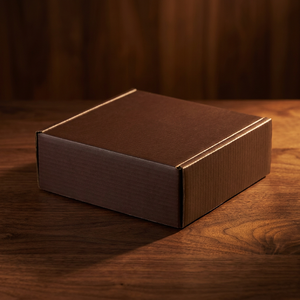 Boîte cadeau en carton kraft brun personnalisable, avec logo personnalisé, impression couleur écologique de luxe, forme personnalisable, vente en gros - Product Image 2