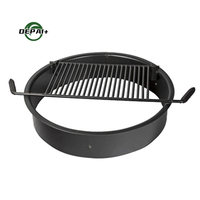 Fire Outdoor Pits Liner Portable Camping Fire Chauffage à bois Anneau de foyer en métal avec conception OEM