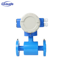 Convertisseur de débitmètre électromagnétique de service personnalisé industriel de nuages débitmètre DN40 pour l'eau