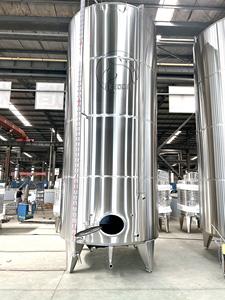 Tangki Pencampur Penyimpanan Baja Tahan Karat Baru 20000L 20Ton untuk Alkohol Tequila Vodka Minuman Keras Berbagai Ukuran 10000L 7000L 5000L 3000L 2000L - Product Image 3