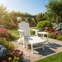 Mobilier d'extérieur moderne en PEHD, imperméable, résistant aux UV, durable, ignifuge, sièges commerciaux, garantie 5 ans pour les hôpitaux