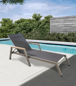 Foshan Darwin Silla de salón de aluminio ajustable junto a la piscina Playa Hoteles Playa Parque acuático Personalizar Tumbona Muebles de exterior - Product Image 1