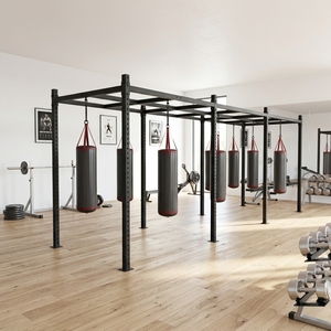 Attrezzatura Compatta per Palestra Domestica con Barra per Trazioni, Salvaspazio, <span class=keywords><strong>Multi</strong></span>-Esercizio, Allenamento di Forza, Vendita all'Ingrosso OEM Personalizzata - Product Image 4