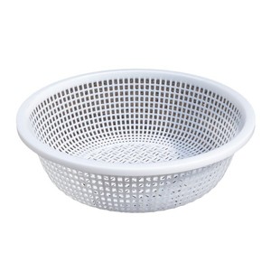 Cesta de drenaje redonda de plástico, colador multifuncional para lavar verduras, frutas y arroz, para uso doméstico en la cocina. - Product Image 5