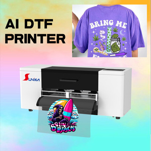 Imprimante DTF Sunika AI : Utilisation ultra-simpe, connexion <span class=keywords><strong>QR</strong></span> sans PC, tête d'encre blanche automatique, nettoyage automatique de la tête, découpeuse pour amateurs et professionnels - Product Image 1