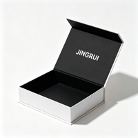 Boîte cadeau pliable à fermeture magnétique personnalisée de luxe avec logo, en carton rigide avec revêtement UV, pour vêtements et chaussures