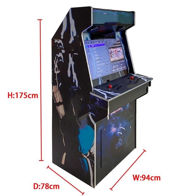 High Quality 1-2 Players Retro Arcade Game Machine Coin-Operated Bartop Machine