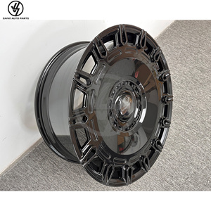 ล้อแม็กซ์ MSY รุ่นใหม่ ลายหลายก้าน สำหรับรถ Bentayga Continental ขนาด 20" 22" 24" ผลิตจากอะลูมิเนียมอัลลอยด์สีดำเงา งานฟอร์จ  ขนาดพอดี 1:1 - Product Image 5