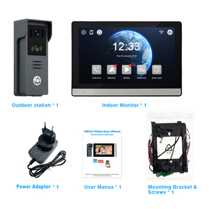 High Quality Night Vision Doorbell <strong>Intercom</strong> System Video Door <strong>Phone</strong> Only Call Panel Price - Product Image 2