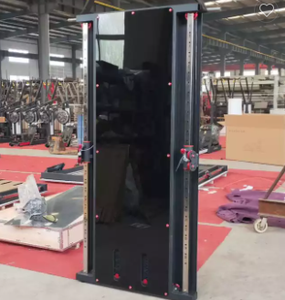 Máquina <span class=keywords><strong>de</strong></span> gimnasio multifuncional <span class=keywords><strong>de</strong></span> precio <span class=keywords><strong>de</strong></span> fábrica, entrenador cruzado <span class=keywords><strong>de</strong></span> cable montado en la pared, media máquina <span class=keywords><strong>de</strong></span> sentadillas con doble cable - Product Image 2