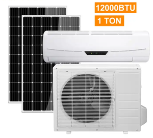 Climatiseur solaire portable haute performance 12000 BTU, chauffage et refroidissement, unité murale split pour usage domestique <span class=keywords><strong>FGET</strong></span>/12K-A002 Solar P - Product Image 3