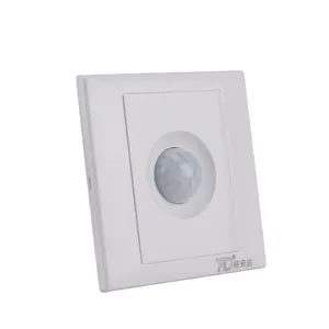 Sensor de movimiento infrarrojo PIR ajustable, Detector de modo ajustable de retardo de tiempo, interruptor para lámpara LED de luz para el hogar