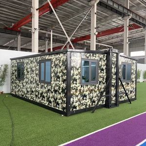 SKYLINE Maison en conteneur pliable moderne Villa en acier extensible Chambre à coucher avec <span class=keywords><strong>lit</strong></span> Idée d'étude pour les hôtels et la vie urbaine - Product Image 6