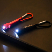 Mini lampe de poche LED de poche portable porte-clés torche batterie AA étanche pour un usage quotidien et le camping en plein air