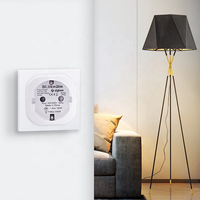 Bilihondim EU Mini Zigbee Plug and Play Variateur d'intensité 200W Compatible Google Assistant Contrôle sans fil 1 canal