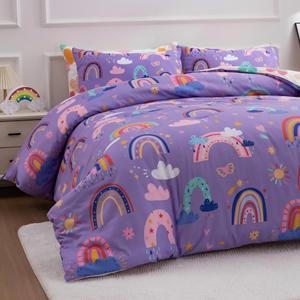 4-Mảnh Mùa Thu 3D Mô Hình Nhà Máy Thân Thiện Với Môi Sợi Nhỏ Bộ Đồ Giường Đặt Cho Đôi/Đầy Đủ/Nữ Hoàng/Vua Kích Thước - Product Image 4