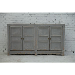 Meuble de rangement latéral ancien de style oriental chinois, reproduction antique, vieilli, meubles de salon - Product Image 4