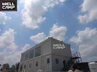 Casa Contenedor Modular Prefabricada Duradera WELLCAMP para Oficina en Casa y Villa, Diseño Moderno y Ecológico