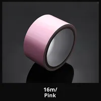Ruban adhésif silencieux SM rouge noir rose 16m Corde de bondage statique pour produits de flirt intime et BDSM