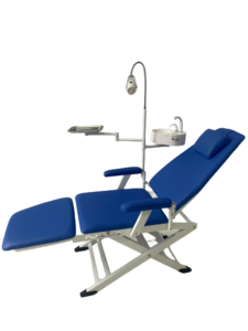 Cadeira Odontológica Montada na Parede com Cuspideira, Lâmpada e Bandeja, Equipamento Clínico Portátil, Dobrável, Seguro e Personalizável - Product Image 5