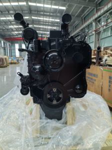 Motore Diesel <span class=keywords><strong>Dongfeng</strong></span> 6CTA8.3-C215 6 Cilindri 160kW 215CV Raffreddato ad Acqua Avviamento a Pedale per Escavatore - Product Image 5