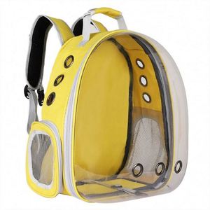 Wholesale Transparent Breathable Durable High Quality Visible Space Pet <b>Backpack</b> Pet Carrier Bag for <b>Small</b> Animals - Product Image 1