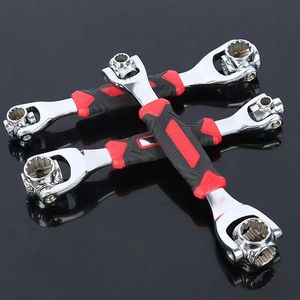Herramienta de llave inglesa 52 en 1 para hogares y reparación de automóviles con cabezal giratorio de 360 grados, herramientas de llaves universales multifunción - Product Image 6