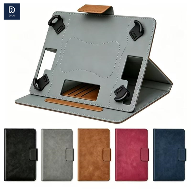 Universal PU Leather Folio Flip Cover Case for iPad 10 11th 10.9 /IPad Air 6 7/ Pro 11 2024/Galaxy Tab S9 Tab S11 S10 Lite A11
