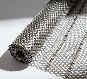 Thép không gỉ 304 mở rộng lưới kim loại tấm cho máy móc bảo vệ hàng rào và trang trí - Product Image 3