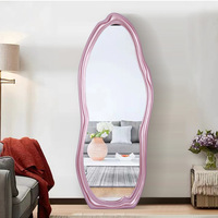 Ganzkörper-Wandspiegel Gold Wellig Organisch Unregelmäßig Modern Glamourös für Schlafzimmer Wohnzimmer Eingangsbereich Heim-Dekor Großhandel