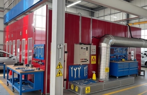 <span class=keywords><strong>Cabine</strong></span> de peinture automobile chauffée électriquement avec éclairage LED et fonction de séchage |   <span class=keywords><strong>Cabine</strong></span> de peinture automobile professionnelle - Product Image 4