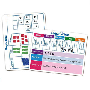 <span class=keywords><strong>Tableau</strong></span> blanc magnétique double face personnalisé, hebdomadaire et mensuel, en aimant souple, format standard, pour écriture - Product Image 4
