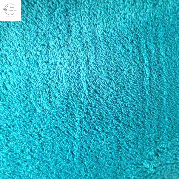 Comfortable upholstery fabric stock lot tissus stocklot 100% polyester coral fleece fabric for dress garment