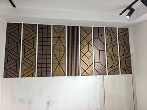 Panel <span class=keywords><strong>Acústico</strong></span> de Madera, Paneles Acústicos para Pared, Panel <span class=keywords><strong>Acústico</strong></span> Insonorizante para Pared de Reuniones - Product Image 5