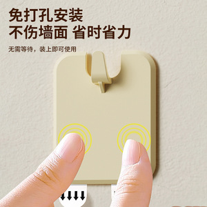 No Drill Picture <b>Frame</b> Hooks Single Hook 1-3kg Load Adhesive Wall <b>Mount</b> For Photo Display - Product Image 3