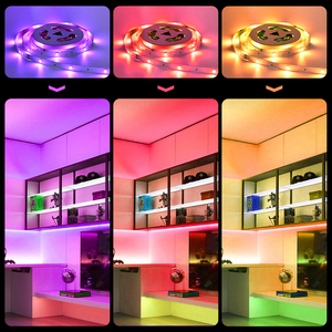 Bande lumineuse LED RGB SMD 5050 étanche 12V avec contrôle IR pour décoration intérieure, 5m 10m - Product Image 5