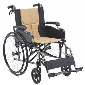 Silla de Ruedas Manual Foshan Oriental FS909 de Aleación de Aluminio Ligera y Plegable para Adultos - Product Image 1