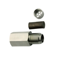 Capteur d'oxygène avant en acier inoxydable YueYang M18*1.5 pour essence, avec raccord à souder, nouveau catalyseur automobile Euro VI universel