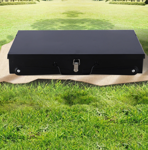 Parrilla Portátil <span class=keywords><strong>de</strong></span> Carbón <span class=keywords><strong>de</strong></span> Acero Inoxidable, Apta para Acampar, Hacer Picnic y Uso al Aire Libre con Pinza para Carbón - Product Image 6