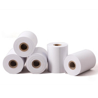 Rouleau de papier thermique pour caisse enregistreuse en pâte de bois 57x40 mm pour