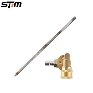 Tige d'extension pour machine de lavage de voiture Stm, connexion rapide 1/4 pouces, acier inoxydable, pour nettoyeur haute pression - Product Image 1