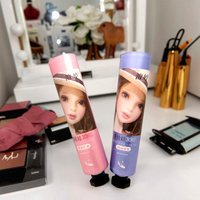 Vente en gros de tubes de crème solaire BB CC avec impression, emballage de tube de crème de base de maquillage avec pompe en aluminium/plastique LIXIN/OEM