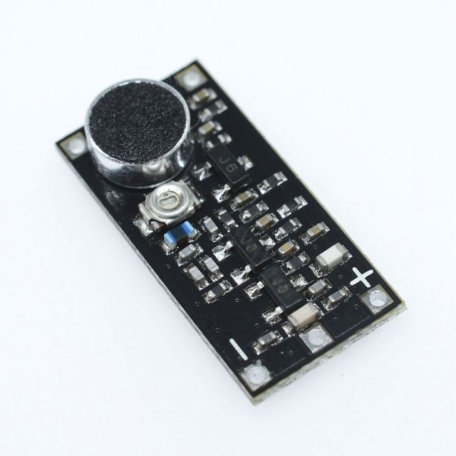 FM Transmitter Module Wireless Microphone Surveillance Frequency 88-108MHz